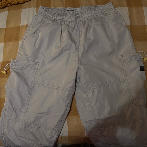 Urban Outfitters Light Gray Cargo Pants - Picture 1 of 4